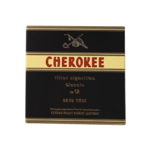 ОАО Погарская сигаре 0007/015 Сигариллы Cherokee с фильстром Classic №12 ОАО Погарская сигаре 0007/015 Сигариллы Cherokee с фильстром Classic №12